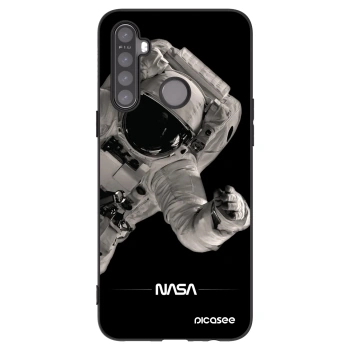 Picasee fekete szilikon tok az alábbi mobiltelefonokra Realme 5 - Astronaut Big