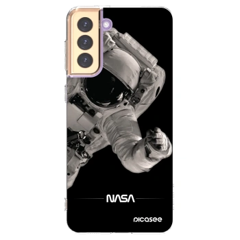 Picasee átlátszó szilikon tok az alábbi mobiltelefonokra Samsung Galaxy S21+ 5G G996F - Astronaut Big