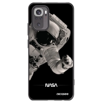 Picasee fekete szilikon tok az alábbi mobiltelefonokra Xiaomi Redmi Note 10S - Astronaut Big