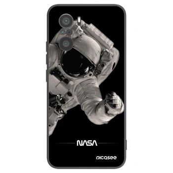 Picasee fekete szilikon tok az alábbi mobiltelefonokra Xiaomi Poco F3 - Astronaut Big
