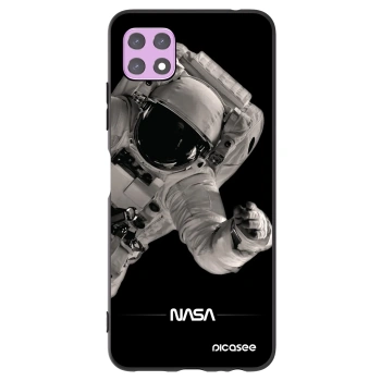 Picasee fekete szilikon tok az alábbi mobiltelefonokra Samsung Galaxy A22 A226B 5G - Astronaut Big