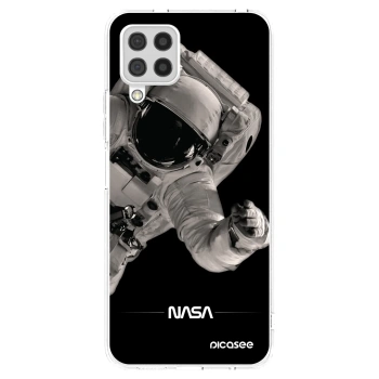 Picasee átlátszó szilikon tok az alábbi mobiltelefonokra Samsung Galaxy A22 A225F 4G - Astronaut Big