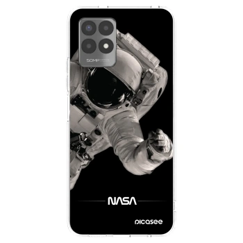 Picasee átlátszó szilikon tok az alábbi mobiltelefonokra Realme 8i - Astronaut Big