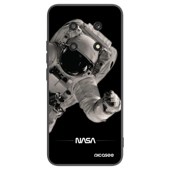Picasee fekete szilikon tok az alábbi mobiltelefonokra Honor Magic4 Lite 5G - Astronaut Big