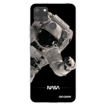 Picasee átlátszó szilikon tok az alábbi mobiltelefonokra Realme C21Y - Astronaut Big
