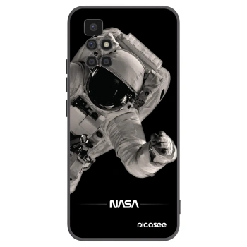 Picasee fekete szilikon tok az alábbi mobiltelefonokra Xiaomi Redmi 10 (2022) - Astronaut Big