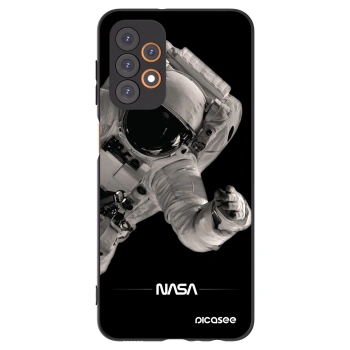 Picasee fekete szilikon tok az alábbi mobiltelefonokra Samsung Galaxy A23 A236B 5G - Astronaut Big