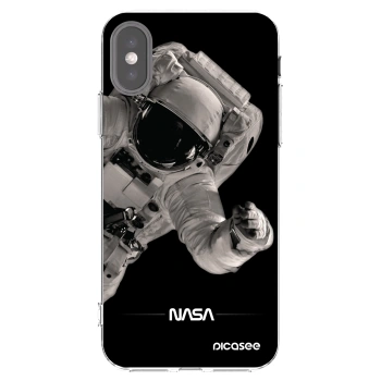 Picasee átlátszó szilikon tok az alábbi mobiltelefonokra Apple iPhone X/XS - Astronaut Big