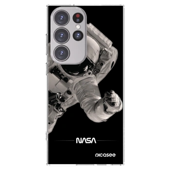Picasee átlátszó szilikon tok az alábbi mobiltelefonokra Samsung Galaxy S23 Ultra 5G - Astronaut Big
