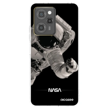 Picasee fekete szilikon tok az alábbi mobiltelefonokra Xiaomi Poco X5 Pro - Astronaut Big