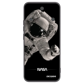 Picasee fekete szilikon tok az alábbi mobiltelefonokra Honor Magic5 Lite 5G - Astronaut Big