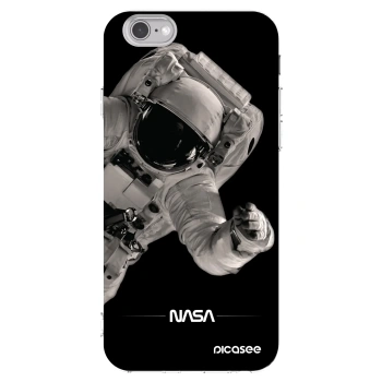 Picasee átlátszó szilikon tok az alábbi mobiltelefonokra Apple iPhone 6/6S - Astronaut Big