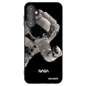 Picasee fekete szilikon tok az alábbi mobiltelefonokra Samsung Galaxy A14 5G A146P - Astronaut Big