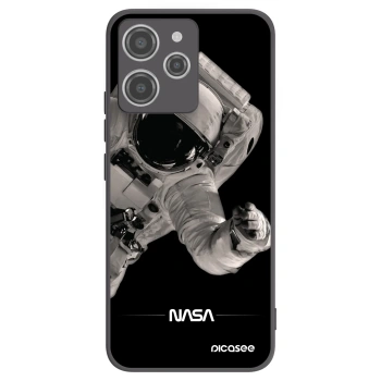 Picasee fekete szilikon tok az alábbi mobiltelefonokra Xiaomi Redmi 12 4G - Astronaut Big
