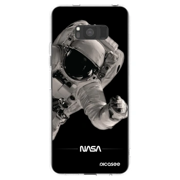 Picasee átlátszó szilikon tok az alábbi mobiltelefonokra Samsung Galaxy S8 G950F - Astronaut Big
