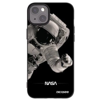 Picasee fekete szilikon tok az alábbi mobiltelefonokra Apple iPhone 15 Plus - Astronaut Big