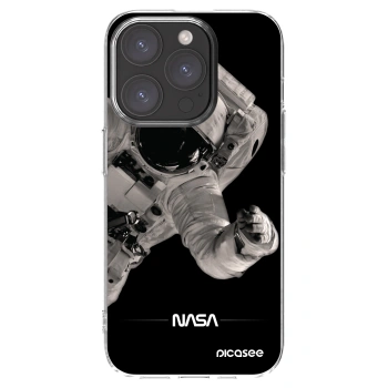 Picasee átlátszó szilikon tok az alábbi mobiltelefonokra Apple iPhone 15 Pro - Astronaut Big