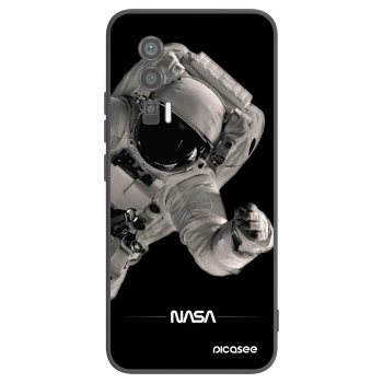 Picasee fekete szilikon tok az alábbi mobiltelefonokra Xiaomi Poco F5 Pro 5G - Astronaut Big