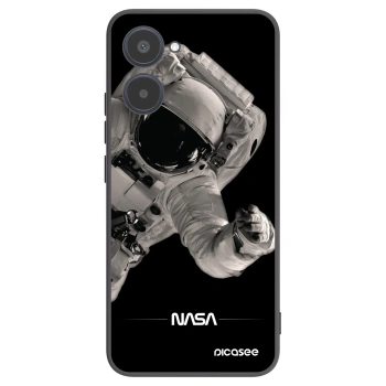 Picasee fekete szilikon tok az alábbi mobiltelefonokra Realme 10 4G - Astronaut Big