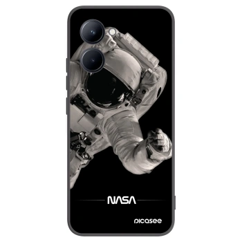 Picasee fekete szilikon tok az alábbi mobiltelefonokra Realme C33 (2023) - Astronaut Big