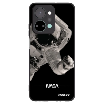 Picasee fekete szilikon tok az alábbi mobiltelefonokra Honor X7a - Astronaut Big