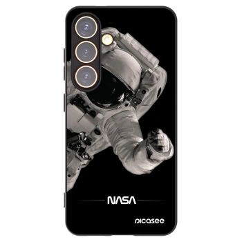 Picasee fekete szilikon tok az alábbi mobiltelefonokra Samsung Galaxy S24 S921B 5G - Astronaut Big