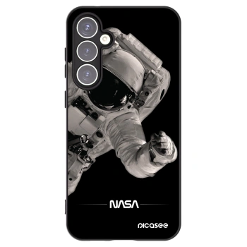Picasee fekete szilikon tok az alábbi mobiltelefonokra Samsung Galaxy S23 FE S711B - Astronaut Big