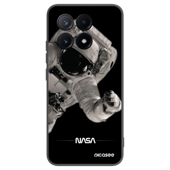 Picasee fekete szilikon tok az alábbi mobiltelefonokra Xiaomi Poco X6 Pro - Astronaut Big