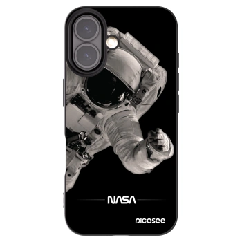 Picasee fekete szilikon tok az alábbi mobiltelefonokra Apple iPhone 16 - Astronaut Big