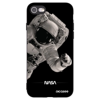 Picasee fekete szilikon tok az alábbi mobiltelefonokra Apple iPhone 8 - Astronaut Big