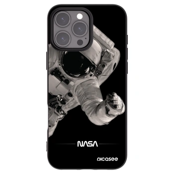 Picasee fekete szilikon tok az alábbi mobiltelefonokra Apple iPhone 16 Pro Max - Astronaut Big