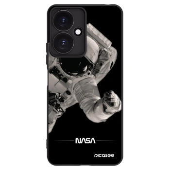 Picasee fekete szilikon tok az alábbi mobiltelefonokra Xiaomi Redmi 13C 5G - Astronaut Big