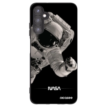 Picasee fekete szilikon tok az alábbi mobiltelefonokra Samsung Galaxy A05s A057G - Astronaut Big
