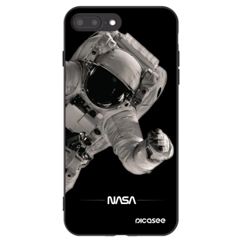 Picasee fekete szilikon tok az alábbi mobiltelefonokra Apple iPhone 8 Plus - Astronaut Big