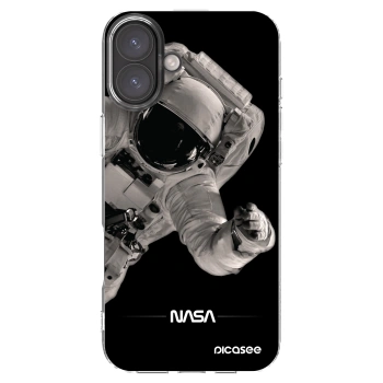 Picasee átlátszó szilikon tok az alábbi mobiltelefonokra Apple iPhone 16 Plus - Astronaut Big