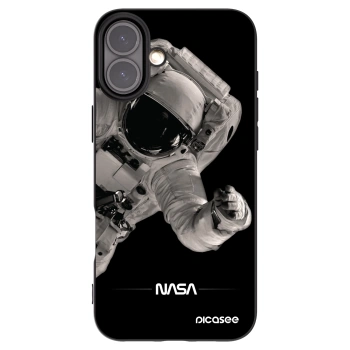 Picasee fekete szilikon tok az alábbi mobiltelefonokra Apple iPhone 16 Plus - Astronaut Big