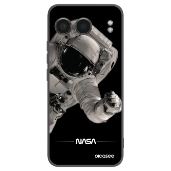 Picasee fekete szilikon tok az alábbi mobiltelefonokra OnePlus Nord 4 - Astronaut Big