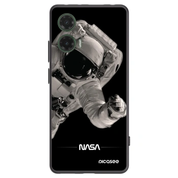 Picasee fekete szilikon tok az alábbi mobiltelefonokra Motorola Moto G35 5G - Astronaut Big