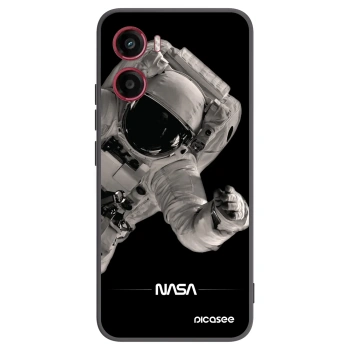 Picasee fekete szilikon tok az alábbi mobiltelefonokra Motorola Moto G05 - Astronaut Big