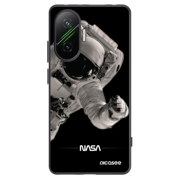 Picasee fekete szilikon tok az alábbi mobiltelefonokra Xiaomi Poco F7 Pro 5G - Astronaut Big