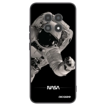 Picasee fekete szilikon tok az alábbi mobiltelefonokra Realme 12X - Astronaut Big