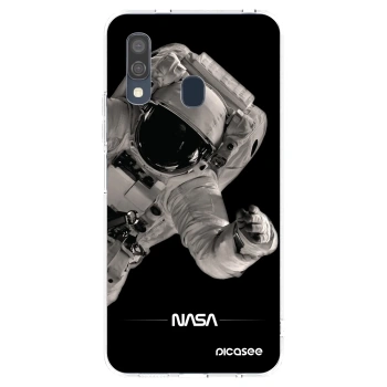 Picasee átlátszó szilikon tok az alábbi mobiltelefonokra Samsung Galaxy A40 A405F - Astronaut Big