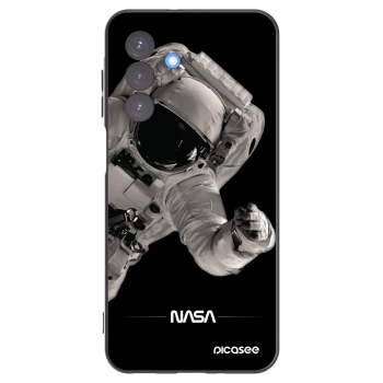 Picasee fekete szilikon tok az alábbi mobiltelefonokra Samsung Galaxy A17 5G - Astronaut Big