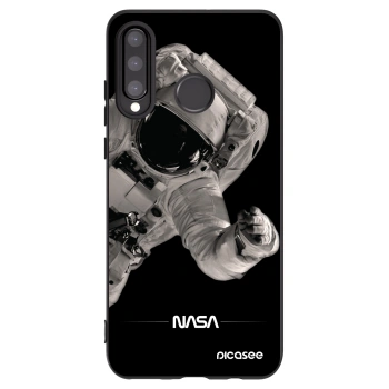 Picasee fekete szilikon tok az alábbi mobiltelefonokra Huawei P30 Lite - Astronaut Big