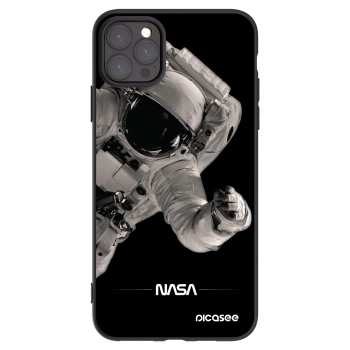 Picasee fekete szilikon tok az alábbi mobiltelefonokra Apple iPhone 11 Pro Max - Astronaut Big