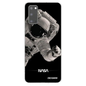 Picasee átlátszó szilikon tok az alábbi mobiltelefonokra Samsung Galaxy S20 G980F - Astronaut Big