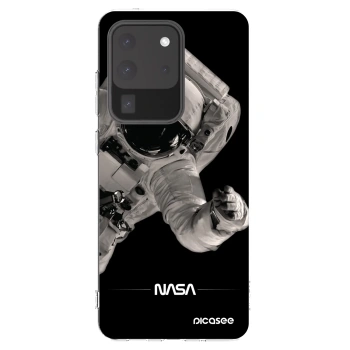 Picasee átlátszó szilikon tok az alábbi mobiltelefonokra Samsung Galaxy S20 Ultra 5G G988F - Astronaut Big