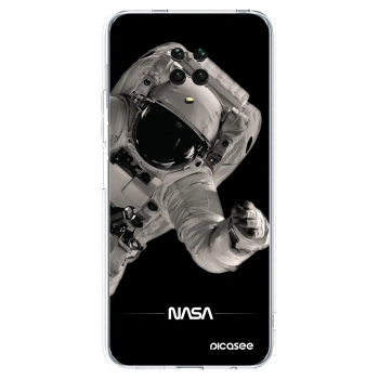 Picasee átlátszó szilikon tok az alábbi mobiltelefonokra Xiaomi Redmi Note 9 Pro - Astronaut Big