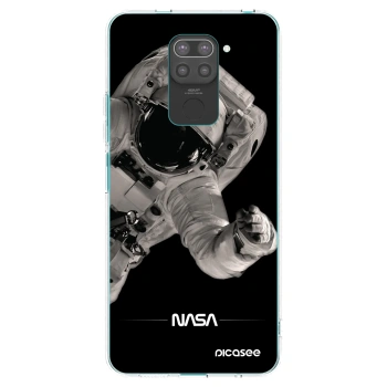 Picasee fekete szilikon tok az alábbi mobiltelefonokra Xiaomi Redmi Note 9 - Astronaut Big