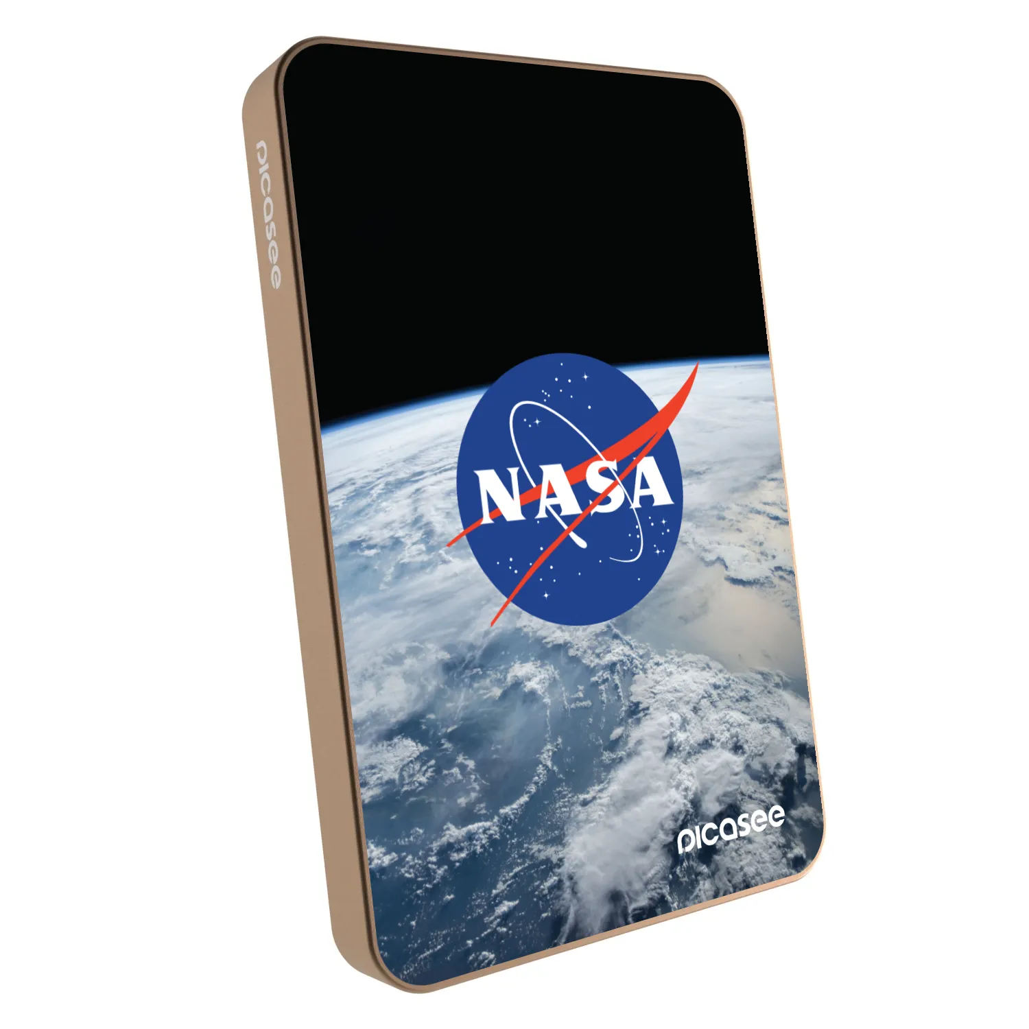 Picasee Powerbank MagSafe 5 000 mAh Aranysárga - Nasa Earth
